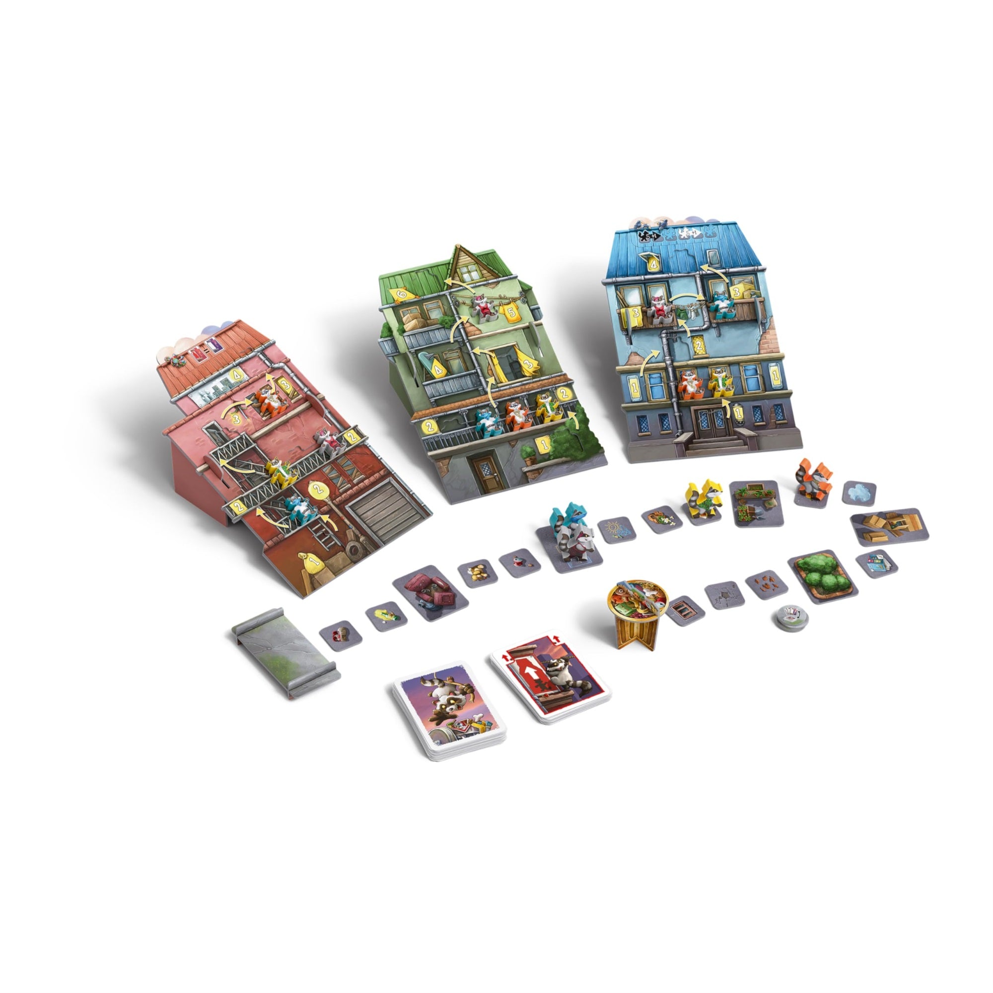 Raccoon Robbers Board Game