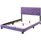 Suffolk Purple Queen Panel Bed