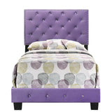 Suffolk Purple Twin Panel Bed