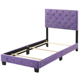 Suffolk Purple Twin Panel Bed