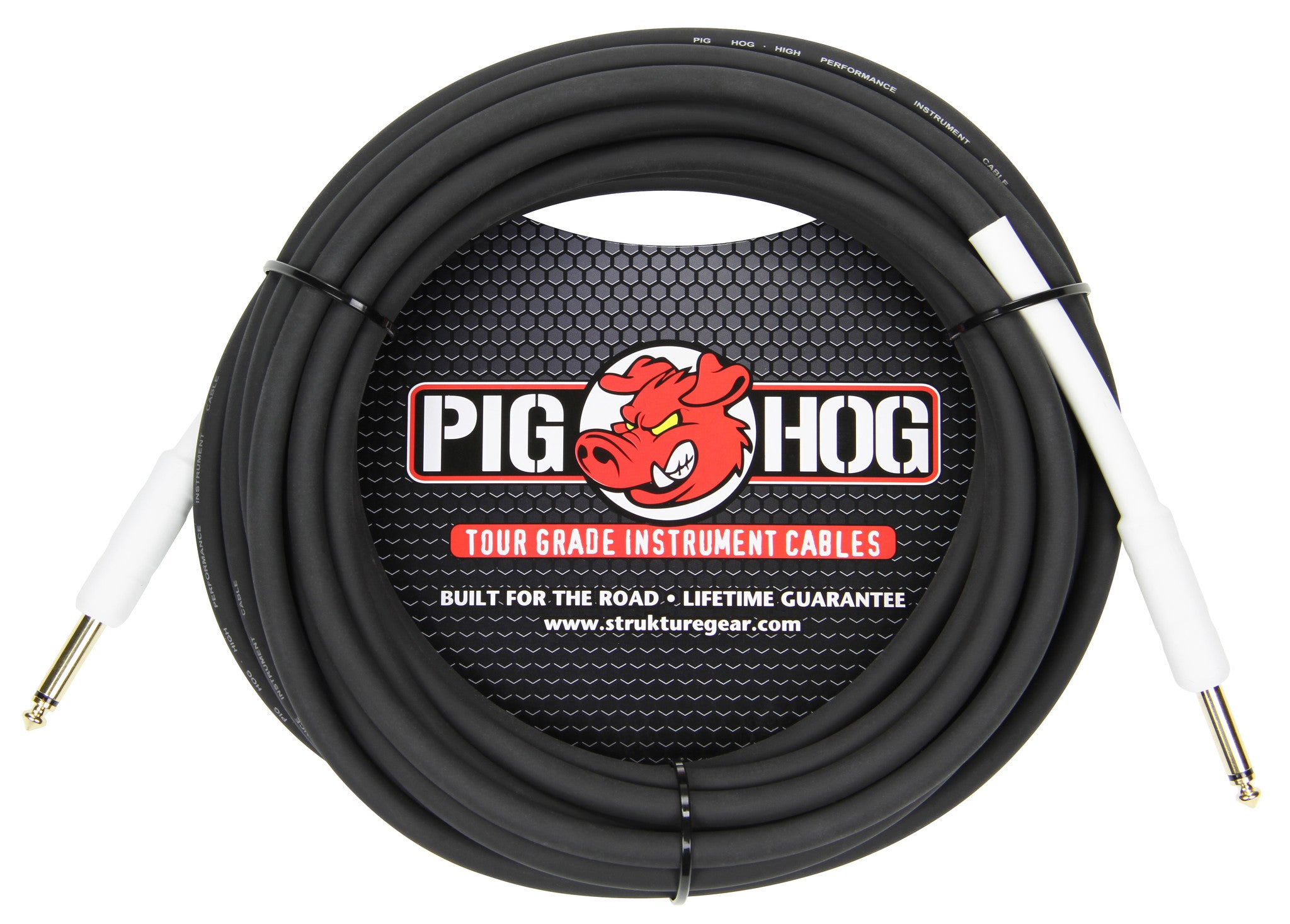 Pig Hog 18.5-Foot 1/4-In - 1/4-In 8Mm Tour Grade Instrument Cable