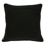 Parkland Collection Cameo Transitional Black And White Pillow Cover With Poly Insert