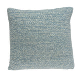 Parkland Collection Tobi Transitional Blue Pillow Cover With Poly Insert