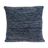 Parkland Collection Caliga Transitional Blue Pillow Cover With Poly Insert