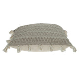 Parkland Collection Caroline Transitional Beige Throw Pillow