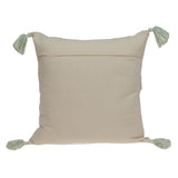 Parkland Collection Harper Transitional Cream And White Throw Pillow