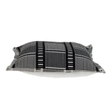 Parkland Collection Tamara Transitional Black Throw Pillow