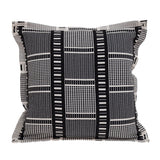 Parkland Collection Tamara Transitional Black Throw Pillow