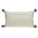 Parkland Collection Raven Transitional Black Throw Pillow