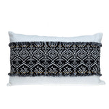Parkland Collection Quest Transitional White Throw Pillow