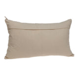Parkland Collection Nirvana Transitional Beige Throw Pillow