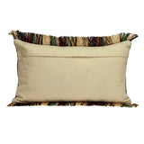 Parkland Collection Woody Transitional Brown Throw Pillow