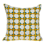 Parkland Collection Gola Contemporary Multicolor Pillow Cover With Poly Insert