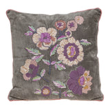 Parkland Collection Penelope Transitional Beige Pillow Cover With Poly Insert