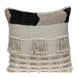 Parkland Collection Taj Transitional Ivory Throw Pillow
