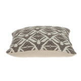 Parkland Collection Karim Transitional Beige Throw Pillow