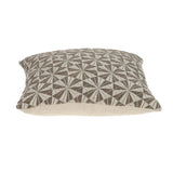 Parkland Collection Dorri Transitional Beige Throw Pillow