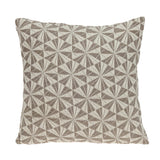 Parkland Collection Dorri Transitional Beige Throw Pillow