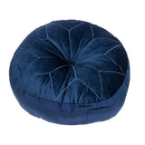 Parkland Collection Dorte Transitional Navy Floor Pillow
