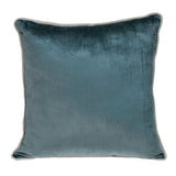 Parkland Collection Maia Transitional Teal Throw Pillow