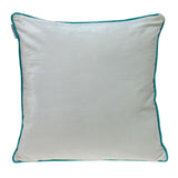 Parkland Collection Khole Transitional White Throw Pillow