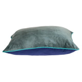 Parkland Collection Khole Transitional Blue Throw Pillow