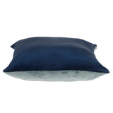 Parkland Collection Nerine Transitional Blue/Navy Throw Pillow