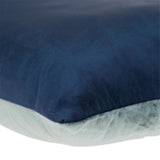 Parkland Collection Nerine Transitional Blue/Navy Throw Pillow