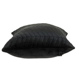 Parkland Collection Somin Transitional Black Throw Pillow
