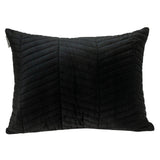 Parkland Collection Somin Transitional Black Throw Pillow