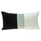 Parkland Collection Hiro Transitional Black Throw Pillow