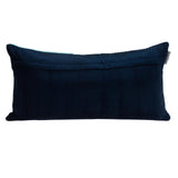 Parkland Collection Hiro Transitional Navy Throw Pillow