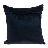 Parkland Collection Tobyn Transitional Black Throw Pillow