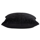 Parkland Collection Tobyn Transitional Black Throw Pillow