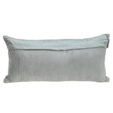 Parkland Collection Reta Transitional Quilted Gray Throw Pillow