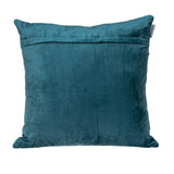 Parkland Collection Marrisa Transitional Teal Throw Pillow