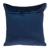 Parkland Collection Marrisa Transitional Blue/Navy Throw Pillow