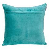 Parkland Collection Cristal Transitional Aqua Throw Pillow