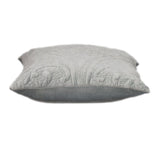 Parkland Collection Cristal Transitional Gray Throw Pillow