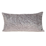 Parkland Collection Cristal Transitional Taupe Throw Pillow
