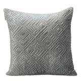Parkland Collection Eris Transitional Charcoal Throw Pillow