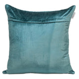 Parkland Collection Eris Transitional Teal Throw Pillow