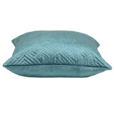 Parkland Collection Eris Transitional Teal Throw Pillow