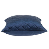 Parkland Collection Milo Transitional Navy Throw Pillow