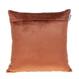 Parkland Collection Bazyli Transitional Burnt Orange Throw Pillow