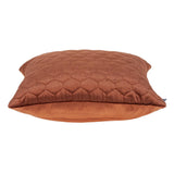 Parkland Collection Bazyli Transitional Burnt Orange Throw Pillow