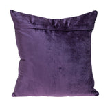 Parkland Collection Zoe Transitional Purple Throw Pillow