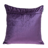 Parkland Collection Delta Transitional Purple Throw Pillow