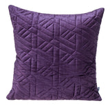 Parkland Collection Delta Transitional Purple Throw Pillow