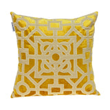 Parkland Collection Hazel Transitional Mustard Yellow Throw Pillow